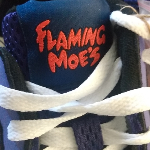 ZX 1000 THE SIMPSONS FLAMING MOES SNEAKERS ADIDAS ORIGINAL H05790 SIZE 7 NWT - Picture 6 of 13